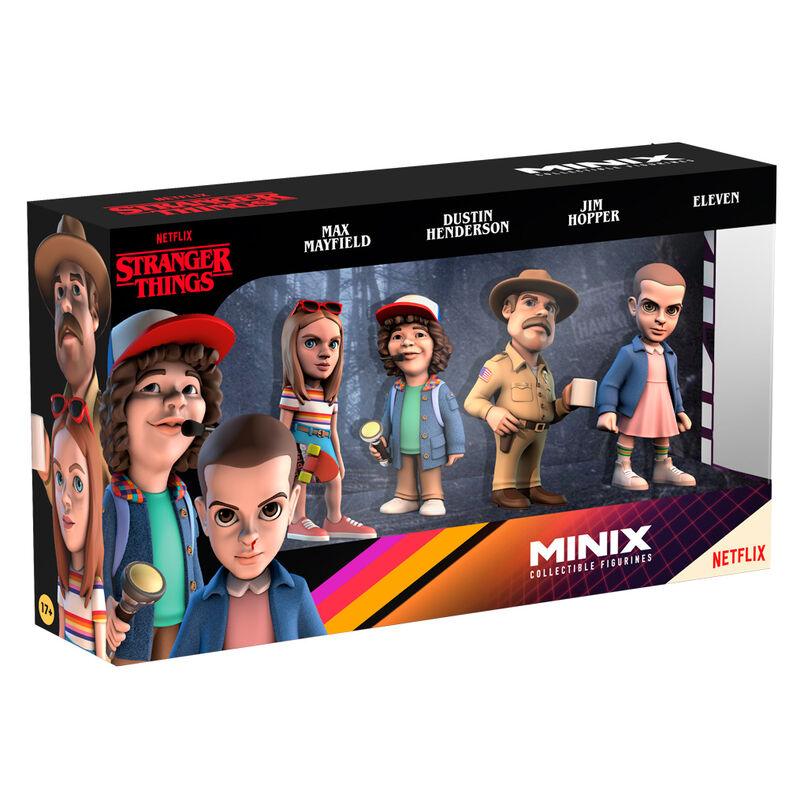 Stranger Things MINIX 4-Set Mini Figurs Pack