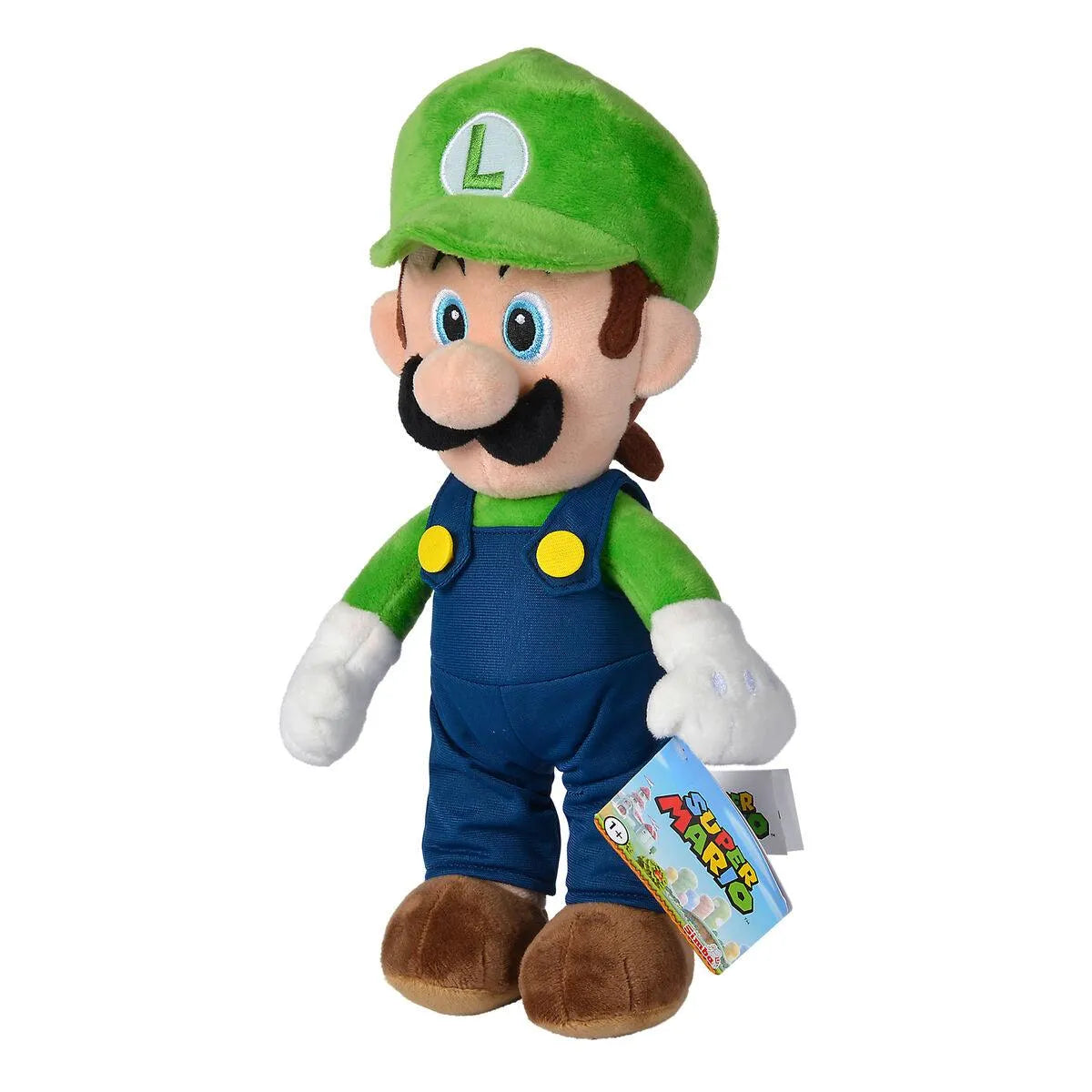 Super Mario Bros Luigi plush toy 30cm - Simba - Ginga Toys