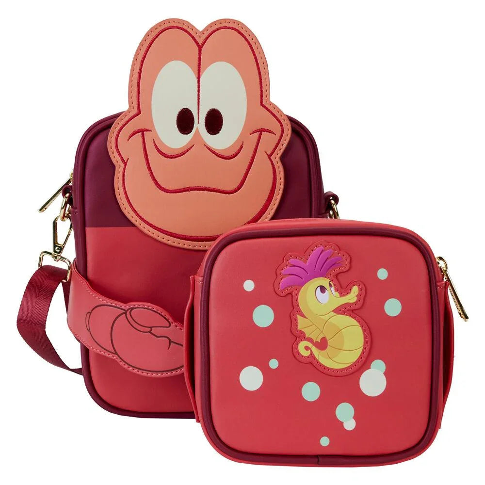 The Little Mermaid 35th Anniversary Sebastian Cosplay Crossbody Bag with Coin Bag - Ginga Toys