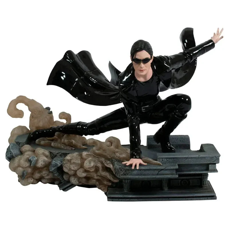 The Matrix Gallery Trinity Figure Diorama - Ginga Toys
