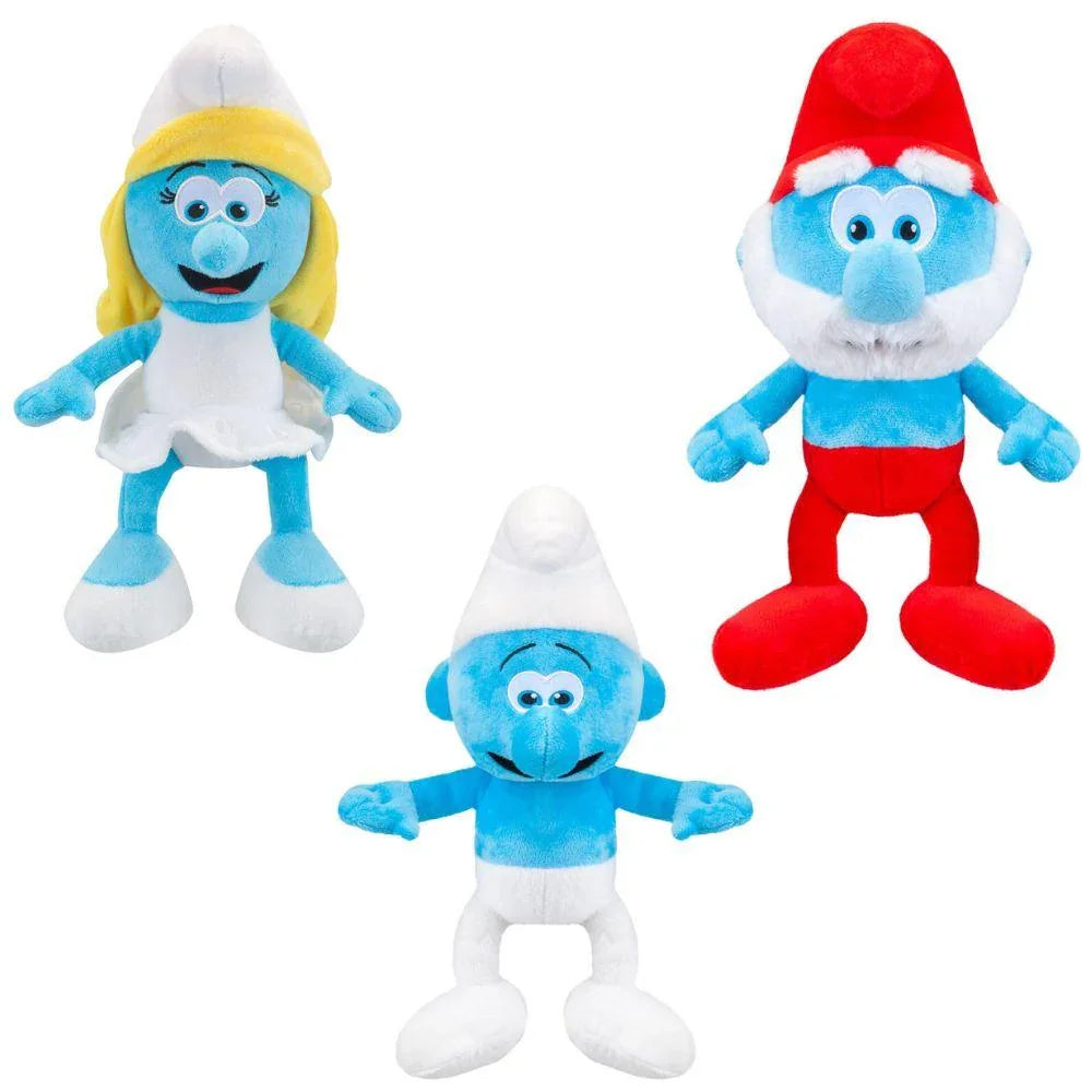 The Smurfs - Grote Smurf / Smurfette / Smurf Variety Soft plush toy 32cm - Play By Play - Ginga Toys