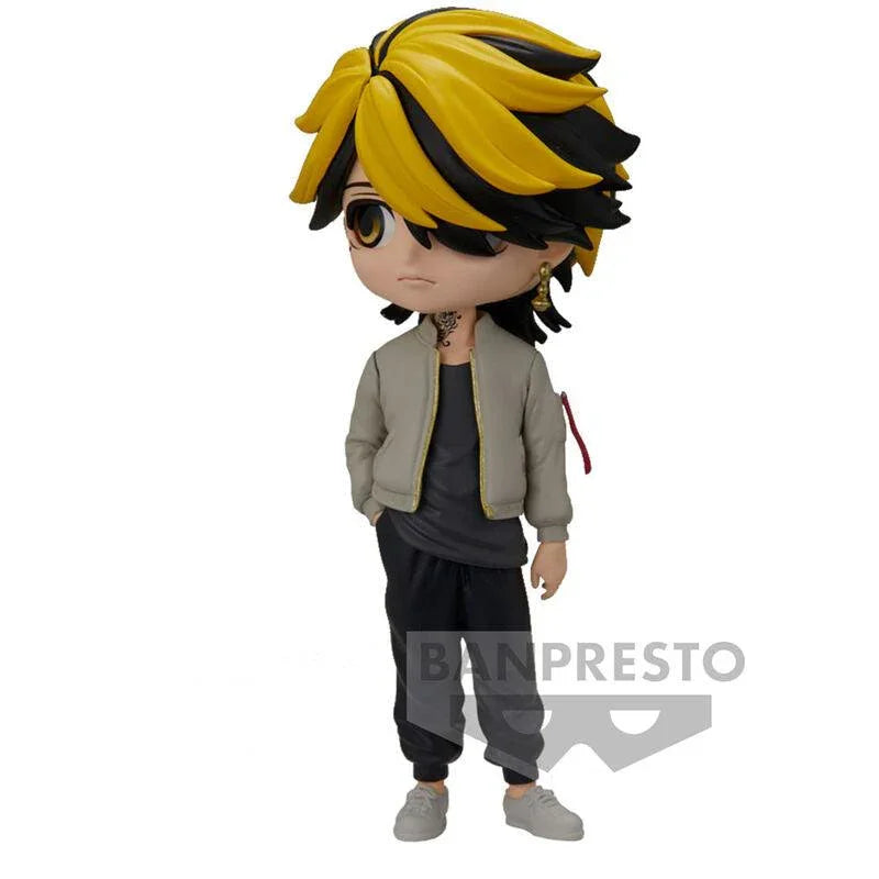 Tokyo Revengers Q Posket Kazutora Hanemiya Figure (Ver. A) - Ginga Toys