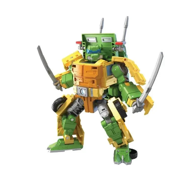 Transformers Collaborative Teenage Mutant Ninja Turtles x Transformers Party Wallop Action Figure - Ginga Toys