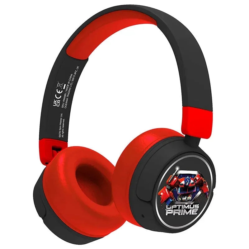 Transformers Optimus Prime Wireless Kids Headphones - Ginga Toys