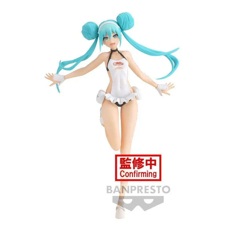 Vocaloid Hatsune Miku Figure (Racing Miku 2022 Tropical Maid Ver.) - Ginga Toys