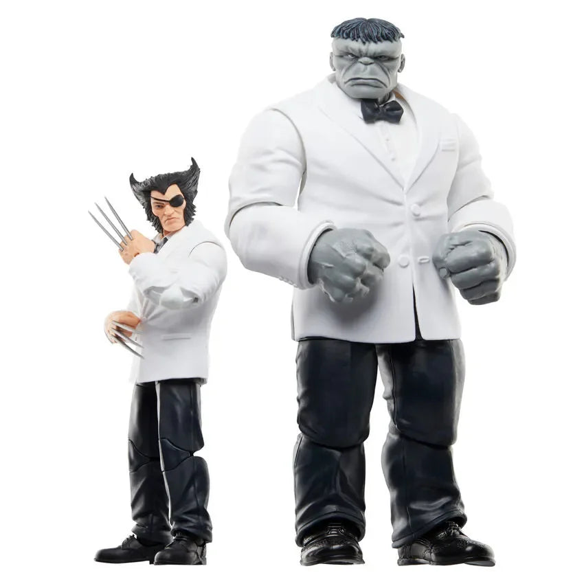 Wolverine 50th Anniversary Marvel Legends Wolverine (Patch) and Joe Fixit Two-Pack - Ginga Toys