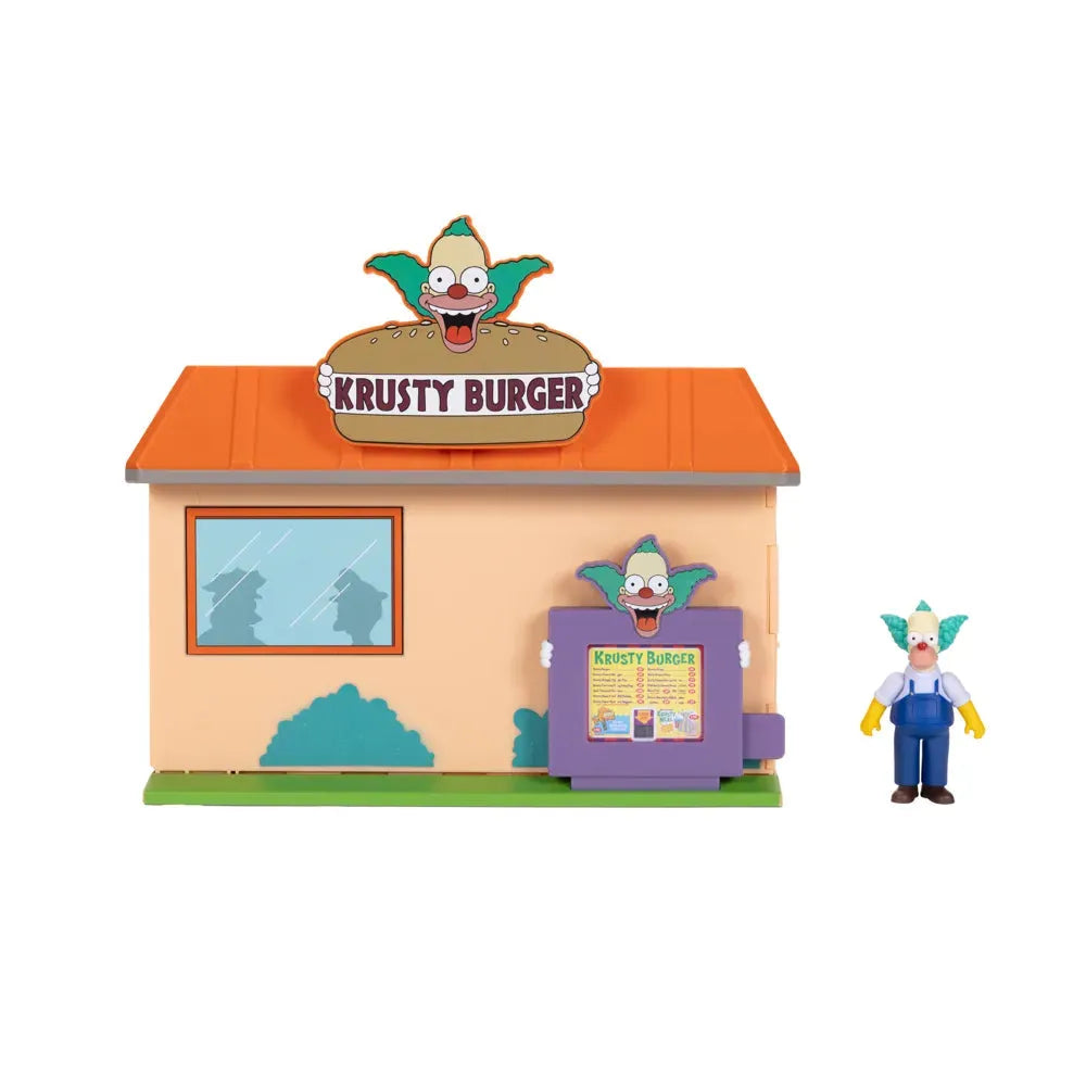 The Simpsons Krusty Burger Diorama Playset