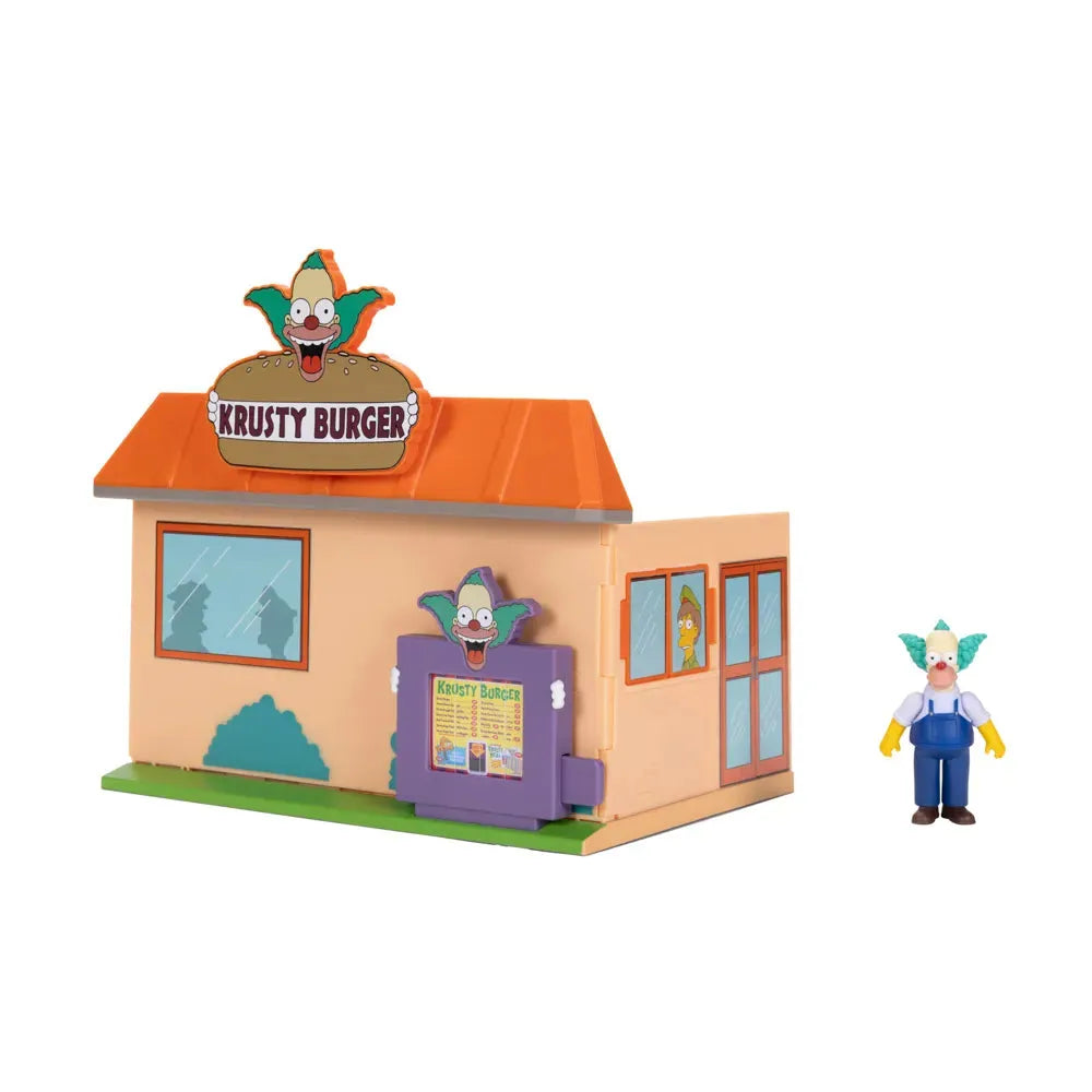 The Simpsons Krusty Burger Diorama Playset