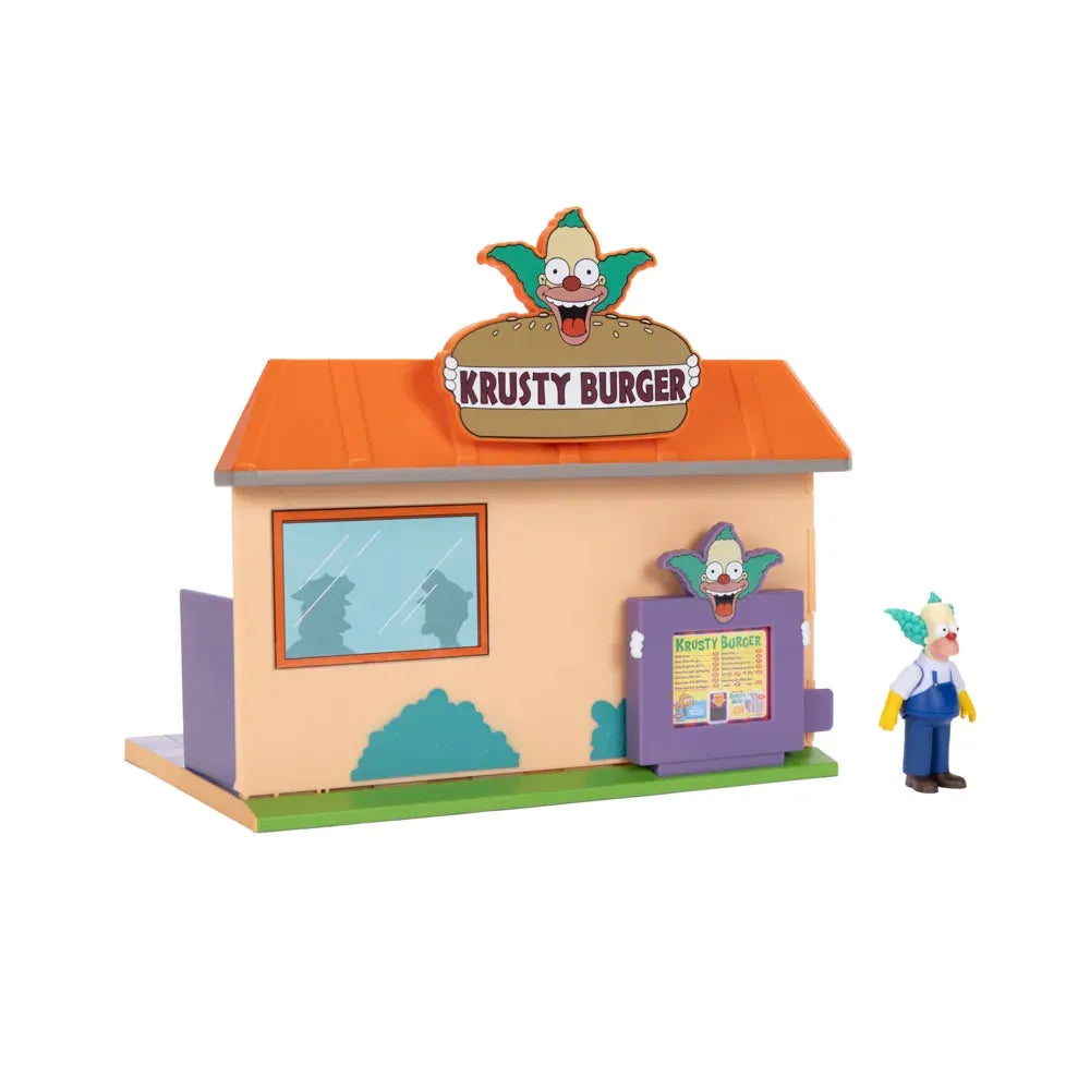 The Simpsons Krusty Burger Diorama Playset