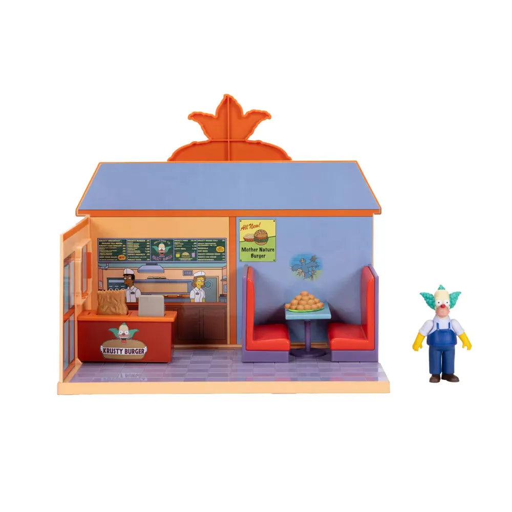 The Simpsons Krusty Burger Diorama Playset