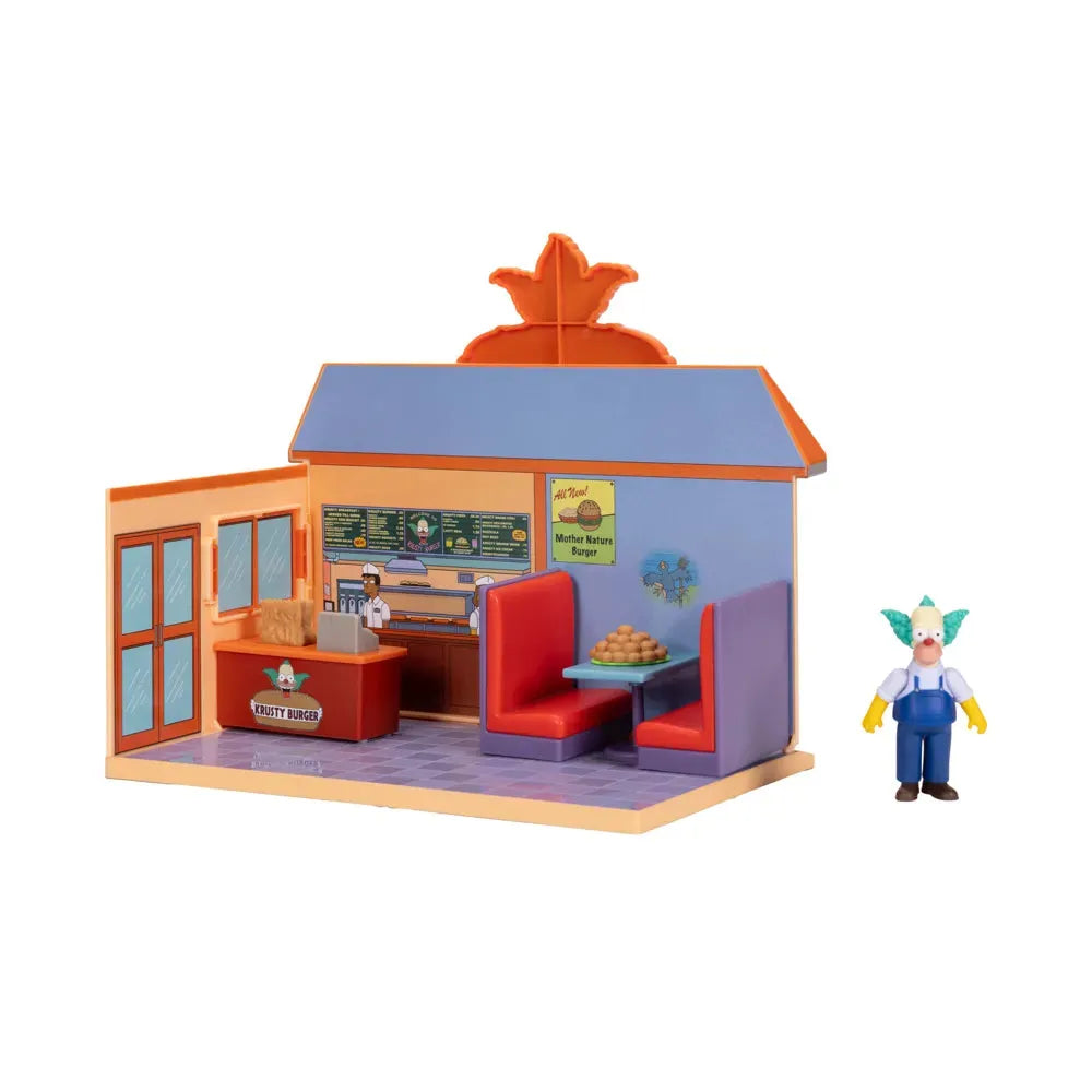 The Simpsons Krusty Burger Diorama Playset