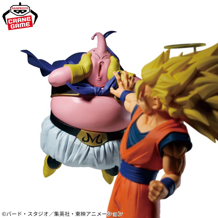 Dragon Ball Z Match Makers Majin Buu (vs. Super Saiyan 3 Goku) Figure - Ginga Toys