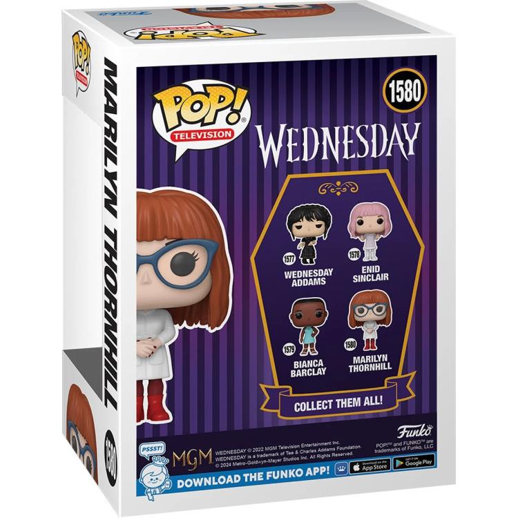 Funko Pop! TV: Wednesday - Marilyn Thornhill (Rave'n Dance) Vinyl Figure #1580 - Ginga Toys