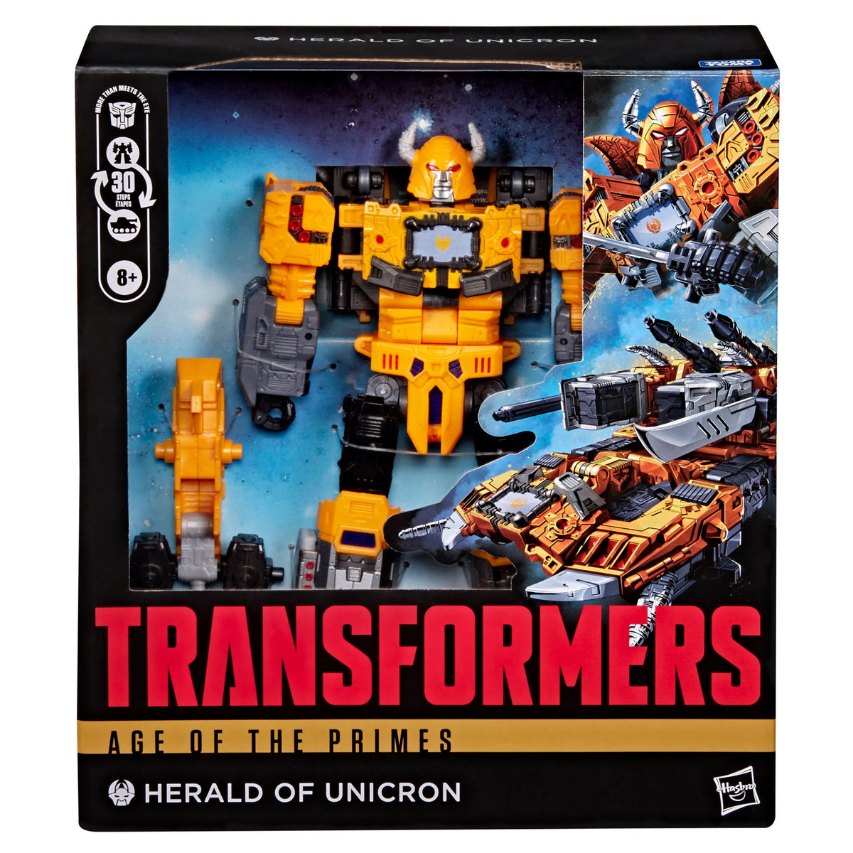 HASBRO Transformers Age of the Primes Leader Class Herald of Unicron 19cm transforming action figure - Ginga Toys