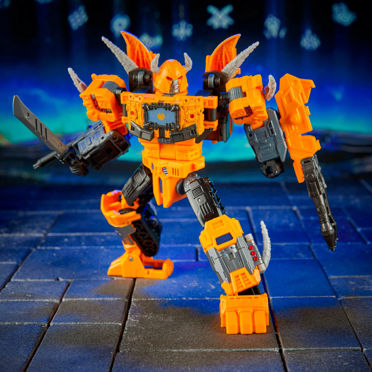 HASBRO Transformers Age of the Primes Leader Class Herald of Unicron 19cm transforming action figure - Ginga Toys