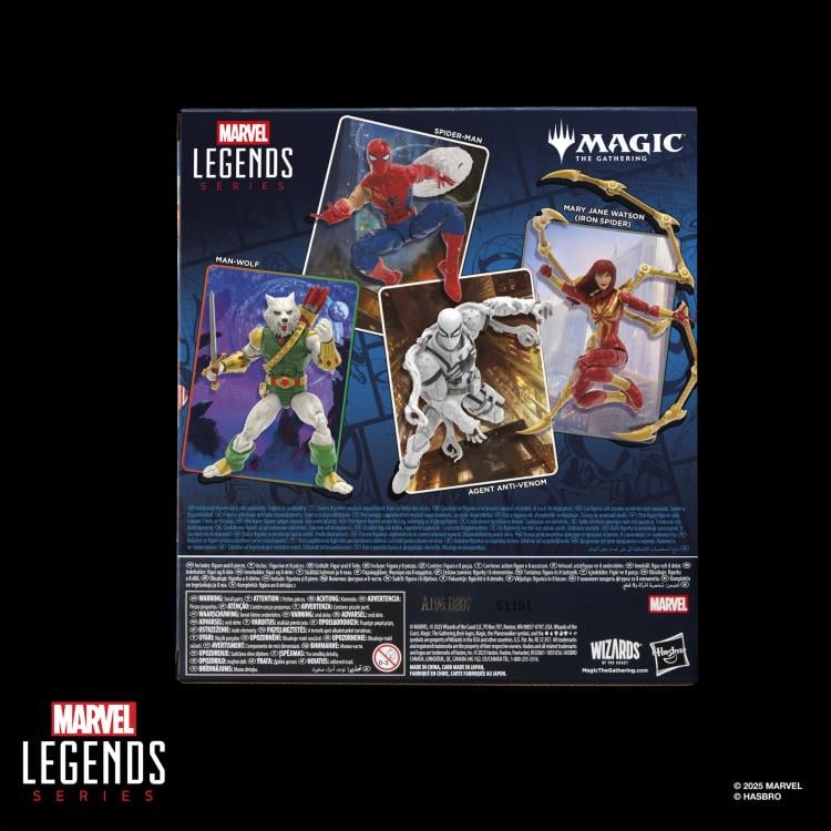 Marvel Legends Spider-Man Action Figure with Exclusive Magic: The Gathering Card - Ginga Toys