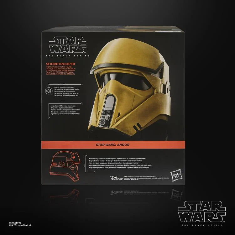 Star Wars: The Black Series Shoretrooper (Andor) 1:1 Scale Wearable Electronic Helmet - Ginga Toys