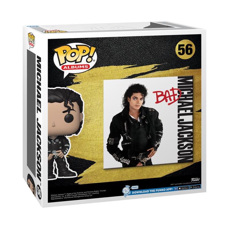 Funko Pop! Albums: Bad - Michael Jackson Vinyl Figure #56 - Ginga Toys