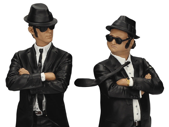 The Blues Brothers Movie Icons Jake & Elwood Blues Figurine Set - Ginga Toys