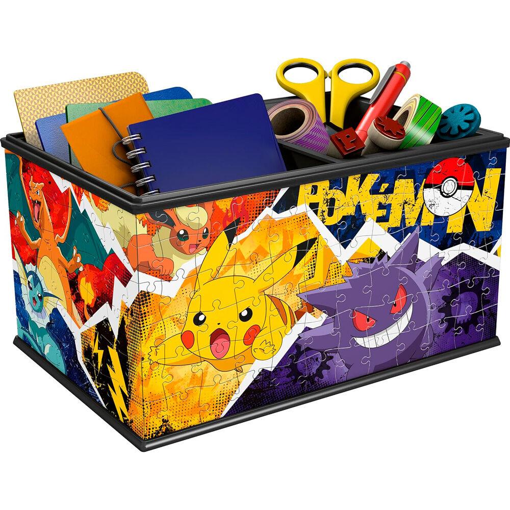 Pokémon Storage Box Puzzle - 3D Puzzle Organizer Pokémon
