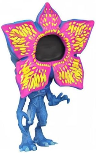 Funko Pop! Television: Stranger Things - Open Face Demogorgon Black Light Exclusive Figure #428 - Ginga Toys