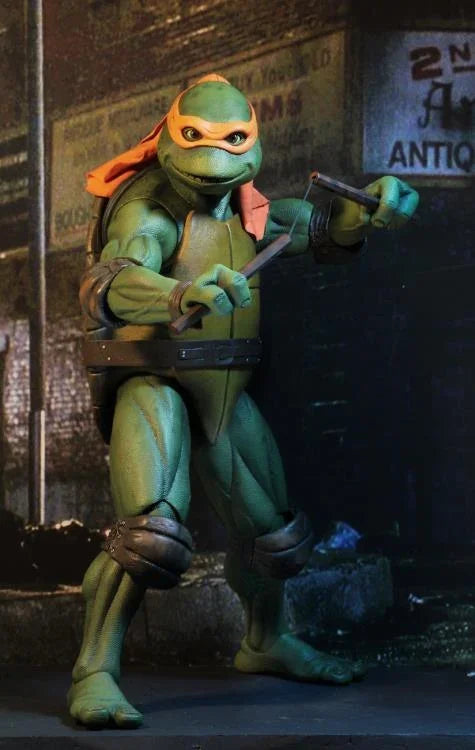Teenage Mutant Ninja Turtles (1990 Movie) Michelangelo 1/4 Scale Figure