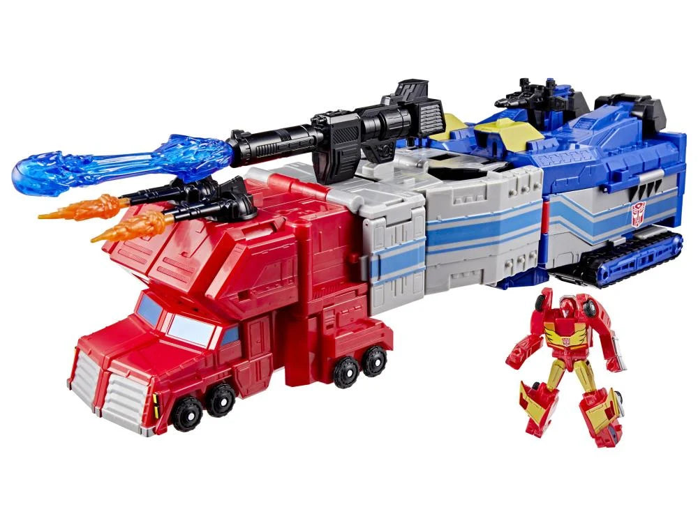 Transformers: Age of the Primes Titan Class The Thirteen Star Optimus Prime Action Figure - Ginga Toys