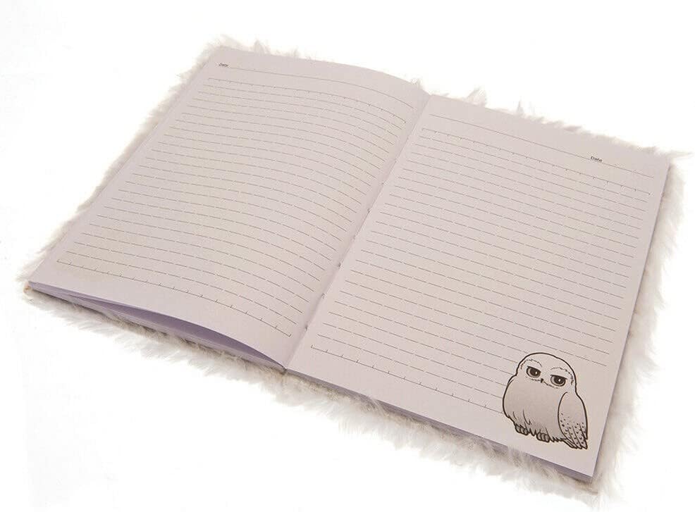Harry Potter Hedwig Plush Premium A5 Notebook - Ginga Toys