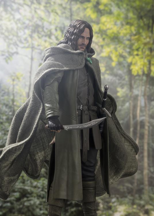 The Lord of the Rings: The Fellowship of the Ring S.H.Figuarts Aragorn Action Figure - Ginga Toys