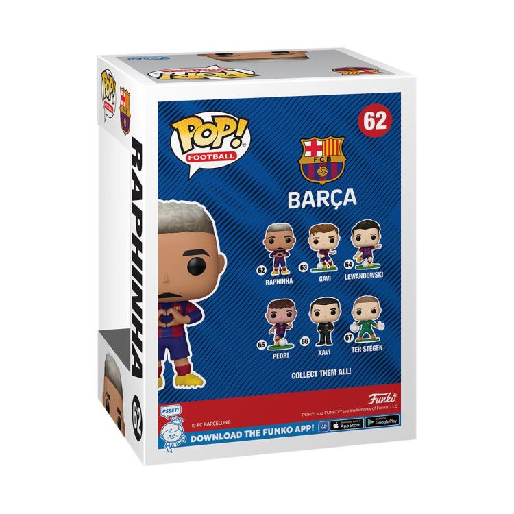 Funko Pop! Football: Barcelona - Raphinha Vinyl Figure #62
