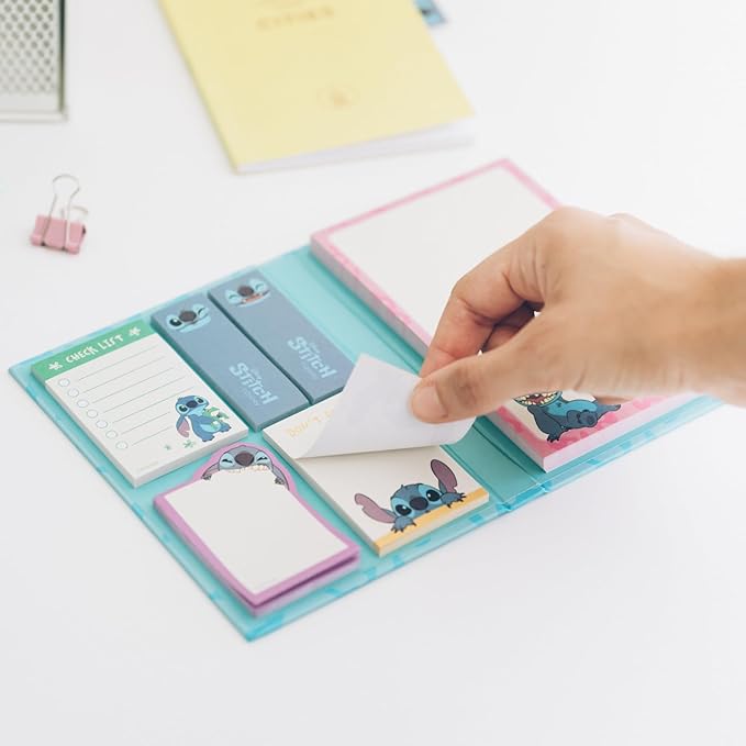 Disney Lilo & Stitch - Stitch Sticky Notes A6 Notebook - Ginga Toys