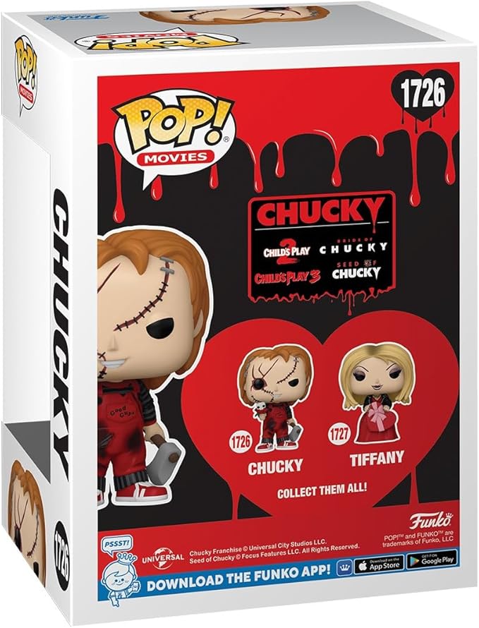Pop! Movies: Valentines - Chucky with Flower
