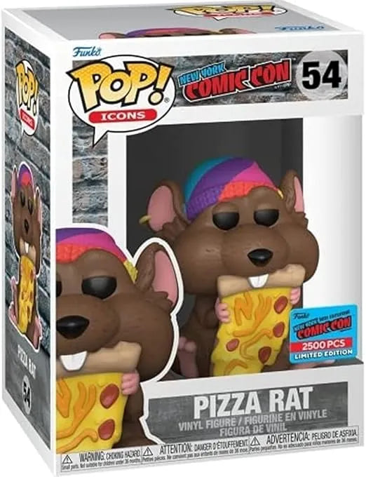 Funko Pop! Icons: New York Comic Con - Pizza Rat Figure Vinyl #54