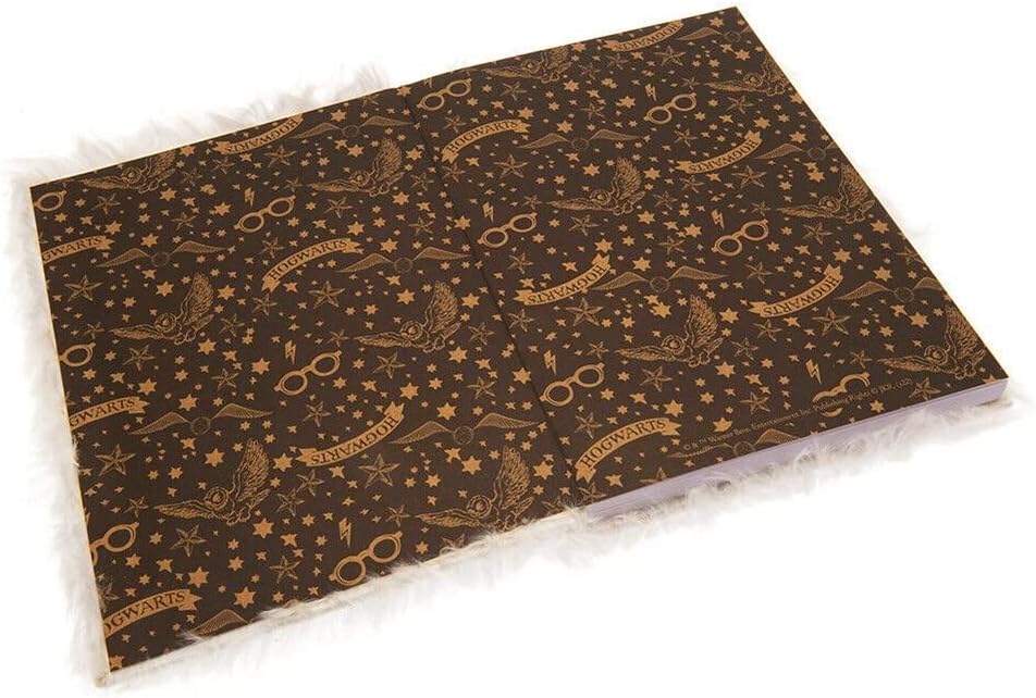 Harry Potter Hedwig Plush Premium A5 Notebook - Ginga Toys