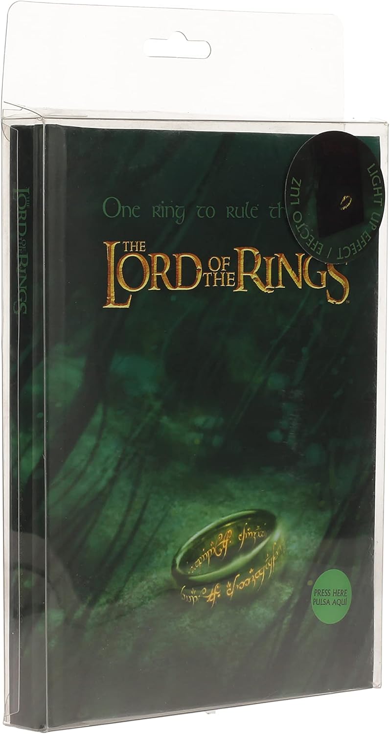 The Lord of the Rings One Ring to Rule Them All Luminous A5 Premium Notebook - Ginga Toys