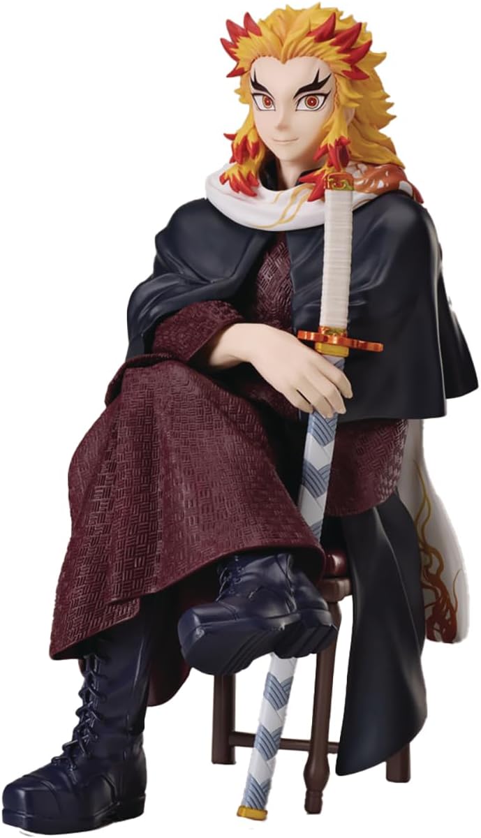 Demon Slayer: Kimetsu no Yaiba Kyojuro Rengoku Figure - Aniplex - Ginga Toys