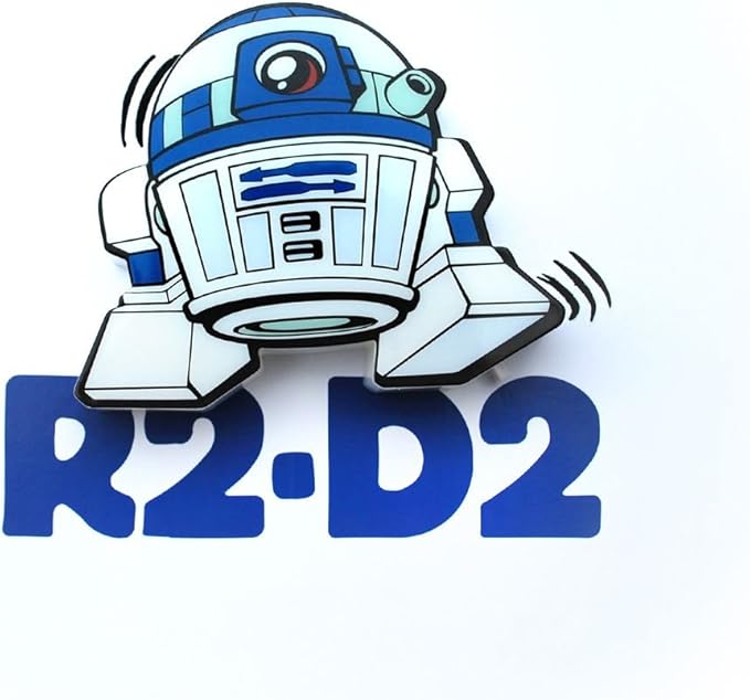 3D Light FX Star Wars R2-D2 3D Deco Mini-Sized Sticker LED Wall Light - Ginga Toys