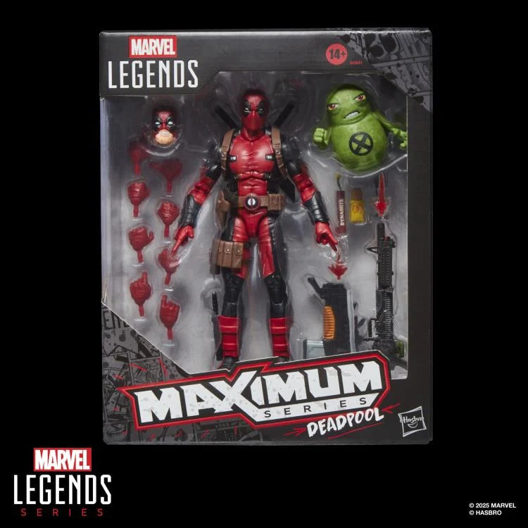 Marvel Legends Maximum Series Deadpool Action Figure - Hasbro - Ginga Toys