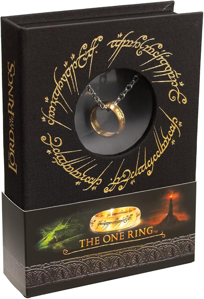 Lord Of The Rings The One Ring Anodised Stainless Steel Replica - Ginga Toys