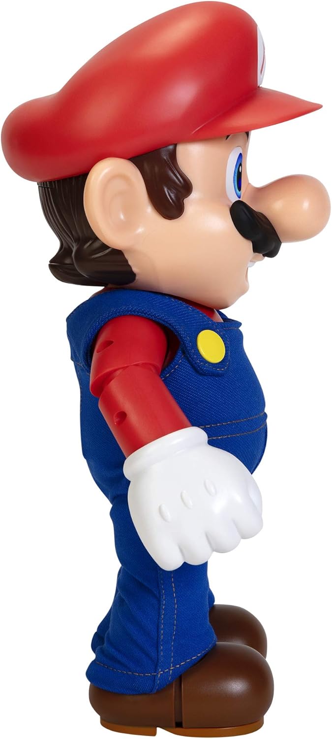 Nintendo Super Mario It's-A Me, Mario! Collectible interactive Action Figure by Jakks Pacific - Ginga Toys