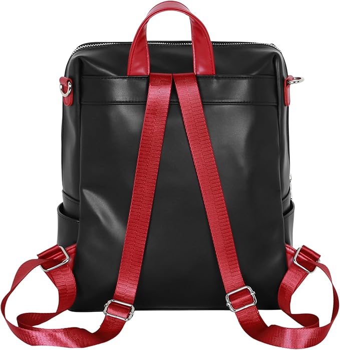Disney Minnie Mouse Black Shield Backpack - Minnie Mouse Face