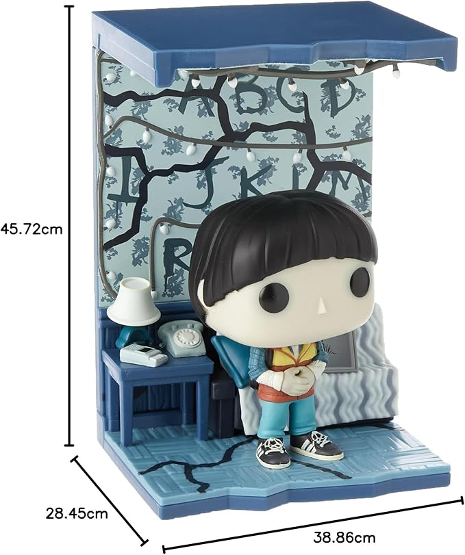 Funko Pop! Deluxe: Stranger Things Build A Scene - Byers House: Will Vinyl Figure Exclusive #1187 - Ginga Toys