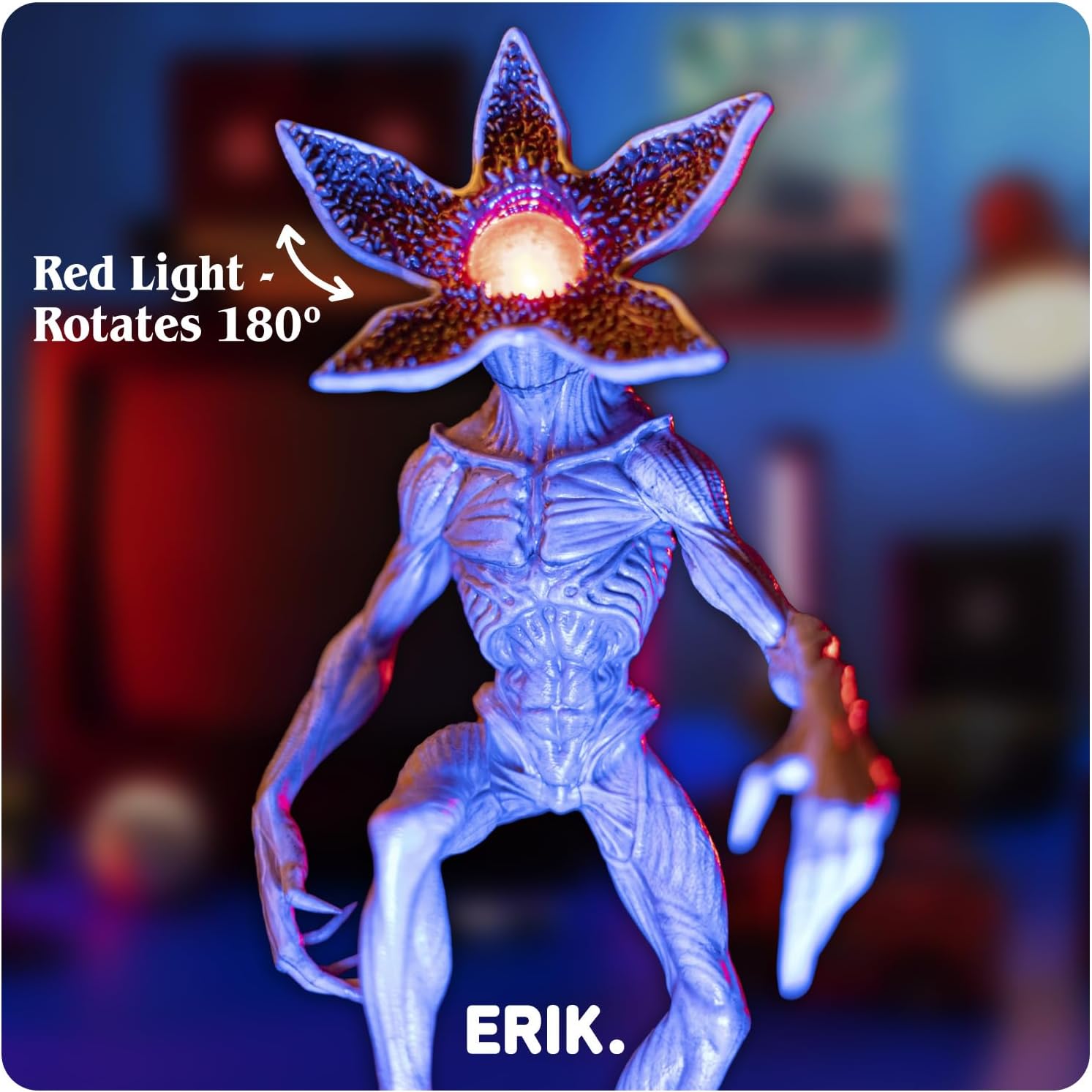 Stranger Things Demogorgon Rechargeable LED Desk Lamp - Ginga Toys