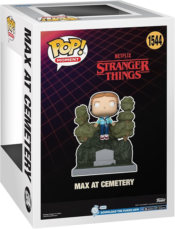 Funko Pop! Moments: Stranger Things 4 - Max at Cemetery Vinyl Figure #1544