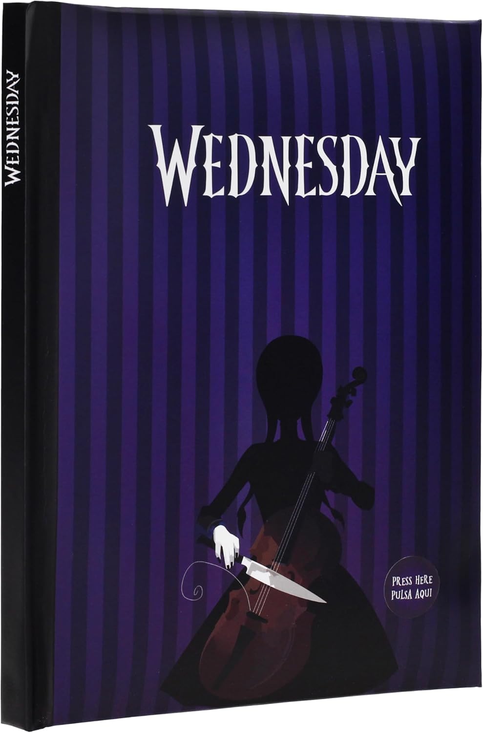 Netflix TV Wednesday with Cello A5 Notebook with Light - Ginga Toys