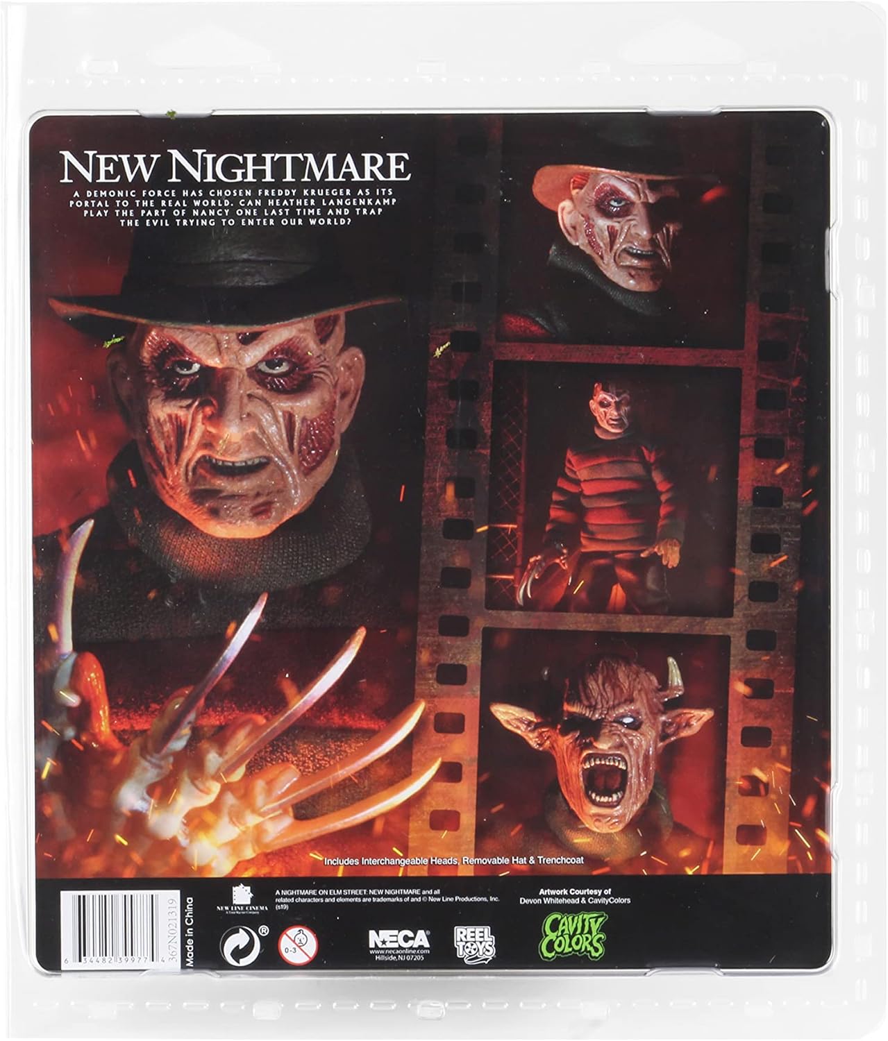 Nightmare on Elm Street: New Nightmare Freddy Krueger 8" Scale Clothed Action Figure - Ginga Toys