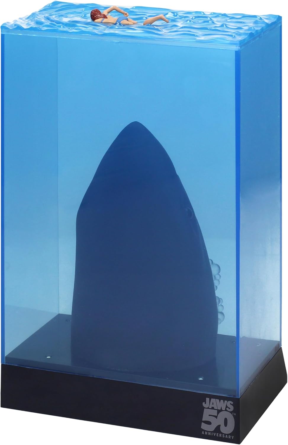 Jaws 50th Anniversary Light-Up 3D Movie Poster Diorama - Ginga Toys
