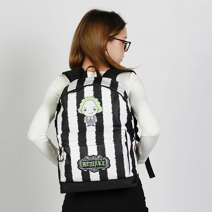 Beetlejuice Stripes-Heady Backpack 44cm