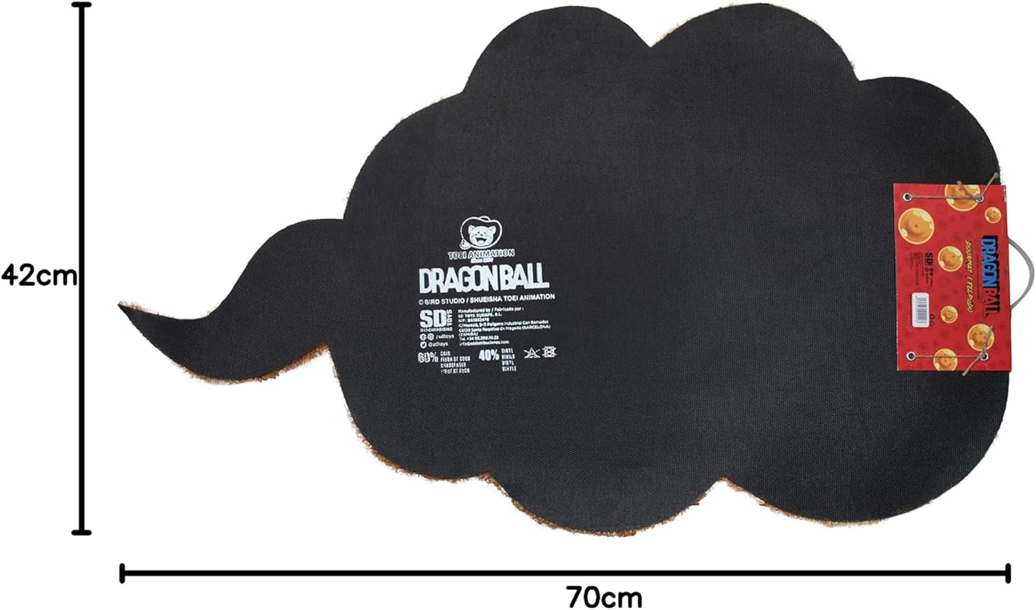 Dragon Ball Flying Nimbus Doormat