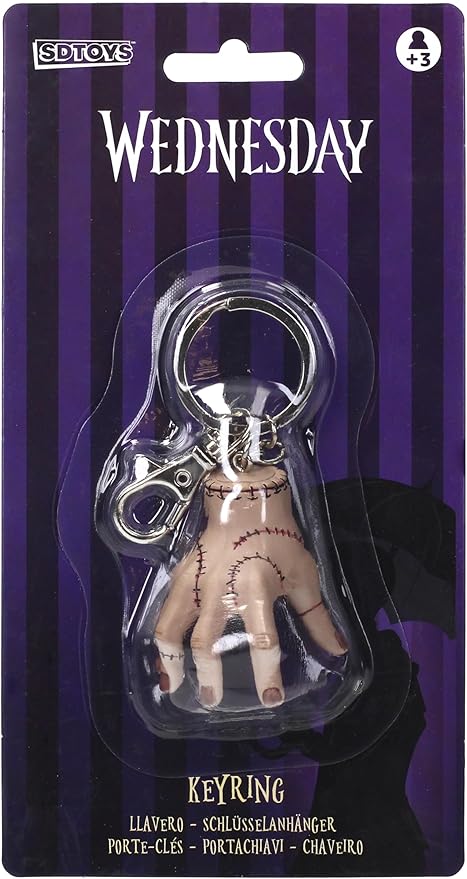 Netflix Wednesday (TV Series) Thing Keyring - Ginga Toys